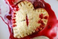 Mini Berry Nutella Heart Pies for Valentine’s Day Delight