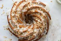 Coconut Coffee Cake Recipe with Toasted Coconut Topping