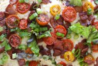 BLT Pimento Cheese Flatbread Recipe — Crispy Bacon & Tangy Cheese