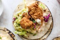 Crispy Chicken Tacos with Gouda and Pimento Cheese