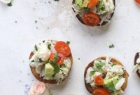 Crab and Avocado Salad on Garlic Butter Toast