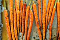 Honey-Balsamic Glazed Whole Roasted Carrots for Holiday Sides