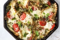 Caprese Skillet Lasagna: Quick One-Pan Tomato, Mozzarella & Basil Recipe
