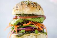 Loaded Hummus and Havarti Veggie Sandwich Recipe