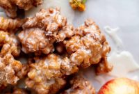 Salted Honeycrisp Apple Fritters Recipe