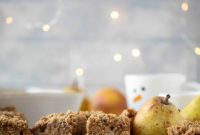Greek Yogurt Pear Coffee Cake Recipe for Moist Homemade Loaf