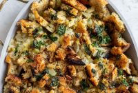 Grilled Bread Stuffing Recipe for Smoky Summer BBQ Sides