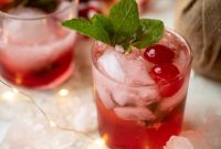 Merry Cherry Christmas Cocktail Recipe & Festive Holiday Drink