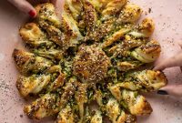 Cheesy Spinach and Artichoke Twists Recipe