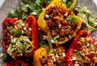 Turkey Taco Stuffed Peppers: Flavorful Weeknight Dinner Recipe
