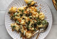 Creamed Spinach Macaroni and Cheese Recipe