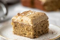Banana Cake with Coffee Cream Cheese Frosting Recipe