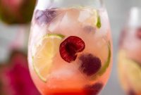 Cherry Lime Gin & Tonic Cocktail Recipe: Refreshing Summer Drink