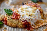 Baked Cheesy Cauliflower Parmesan Casserole: Golden & Crispy