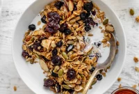 Salted Maple Granola Recipe for Crunchy Homemade Morning Oats