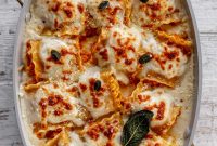 Pumpkin Lasagna Roll-Ups with Crispy Sage and Brown Butter