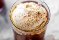 Pumpkin Coconut Cream Cold Brew Recipe: Fall Iced Coffee Drink