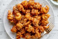 Creamy Vodka Pasta with Toasted Rosemary Breadcrumbs