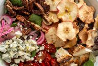 Fuji Apple Chicken Salad with Cream Champagne Vinaigrette