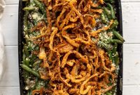 Crispy French Fried Onion Green Bean Casserole Recipe