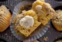 Buttery Cornbread Crumb Muffins: Crispy Streusel Topping