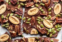 Milk Chocolate Pumpkin Buttercrunch Crunch Bars