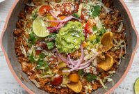 Turkey Taco Nacho Skillet Recipe — Quick Weeknight Dinner
