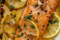 Lemon Brown Butter Salmon Recipe: Crisped Skin & Tangy Sauce