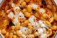Creamy Sun-Dried Tomato Gnocchi with Garlic Basil Sauce