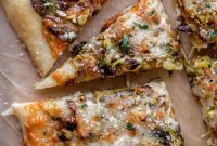 Brussels Sprouts, Caramelized Onion & Pistachio Pizza Recipe