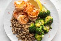 Lemon Butter Shrimp & Broccoli Skillet Recipe