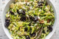 Sweet and Savory Brussels Sprouts Slaw You’ll Make Again and Again