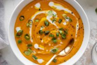 Roasted Carrot and Coconut Soup Recipe for Comforting Flavor