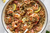 Garlic Butter Shrimp and Orzo Skillet for Quick Weeknights