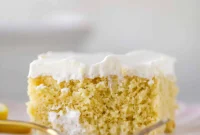Lemon Tres Leches Cake Recipe: Moist, Zesty Latin Dessert
