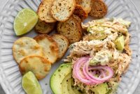 Chipotle Lime Avocado Chicken Salad — Quick Lunch Idea