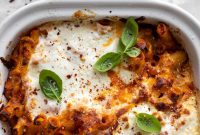 Baked Ziti with Burrata: Weeknight Dinner Recipe + Giveaway