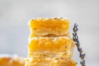 Lavender Lemon Bars Recipe — Floral Citrus Dessert Bars