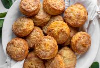 Smoked Cheddar & Sour Cream Biscuits Recipe for Flaky, Savory Bakes
