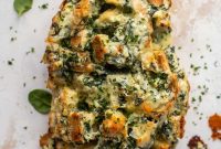 Spinach Artichoke Pull-Apart Bread Recipe for Parties