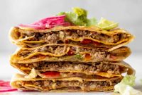 Crispy Cheeseburger Crunchwrap Recipe — Copycat Taco Bell Style