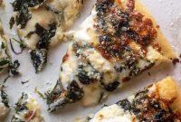 Smoked Mozzarella & Spinach Pizza Recipe for Crispy Crust