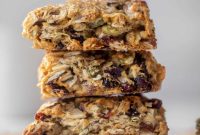 Crispy Granola Scones with Honey and Almonds