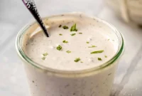 Creamy Homemade Ranch Dressing Recipe You’ll Love