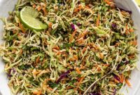 Crispy Broccoli Slaw That Goes With Any Meal