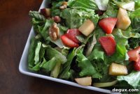 Brown Sugar Balsamic Salad Dressing & Glazed Greens Recipe