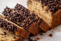 Chocolate Chip Crust Zucchini Bread Recipe