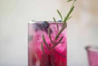 Lavender Blueberry Vodka Soda Recipe for Refreshing Cocktails