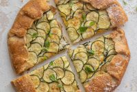 Zucchini and Ricotta Crostata Recipe — Savory Italian Tart