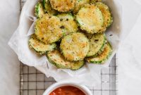 Parmesan-Crusted Zucchini with Whole Wheat Breadcrumbs